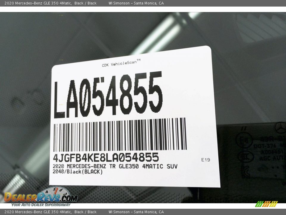 2020 Mercedes-Benz GLE 350 4Matic Black / Black Photo #11