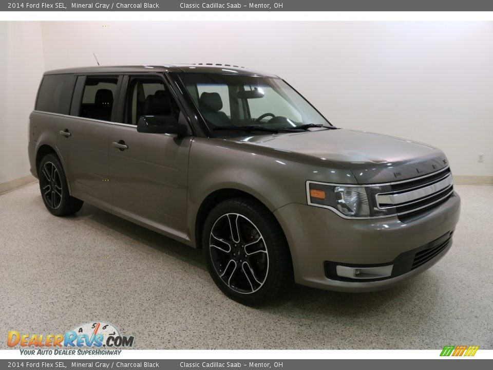 2014 Ford Flex SEL Mineral Gray / Charcoal Black Photo #1