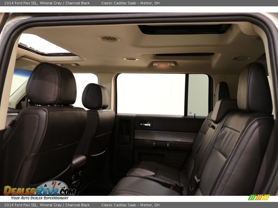 2014 Ford Flex SEL Mineral Gray / Charcoal Black Photo #19