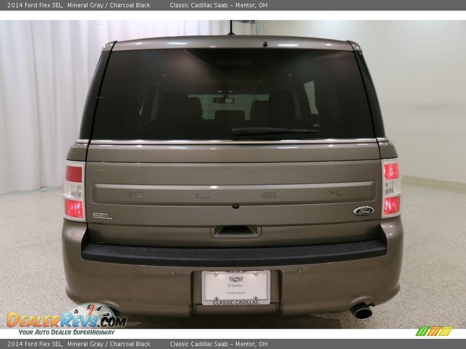 2014 Ford Flex SEL Mineral Gray / Charcoal Black Photo #22