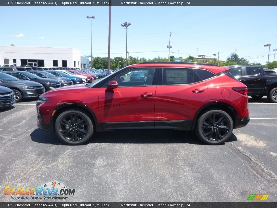 2019 Chevrolet Blazer RS AWD Cajun Red Tintcoat / Jet Black Photo #2