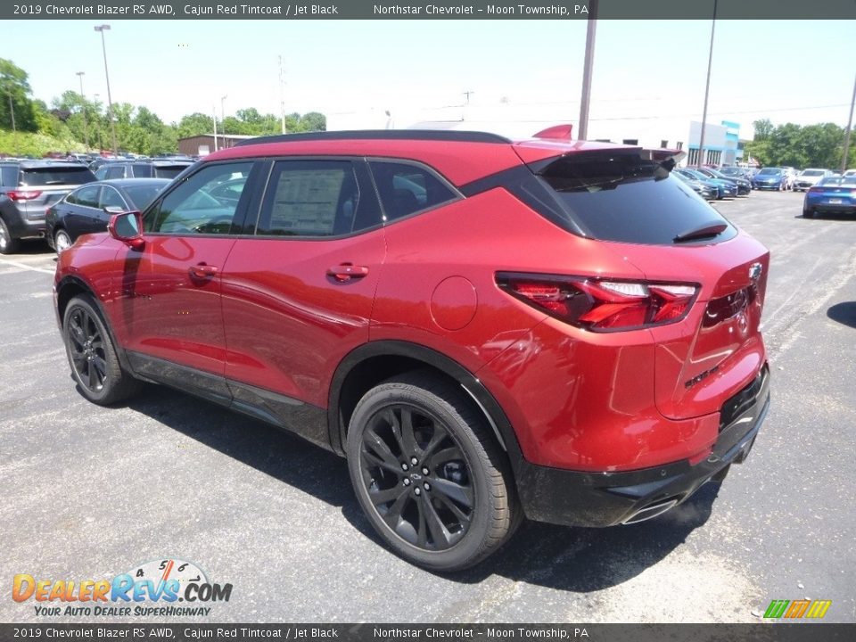 2019 Chevrolet Blazer RS AWD Cajun Red Tintcoat / Jet Black Photo #3