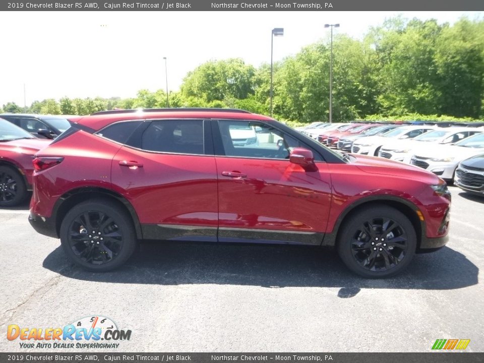 2019 Chevrolet Blazer RS AWD Cajun Red Tintcoat / Jet Black Photo #6