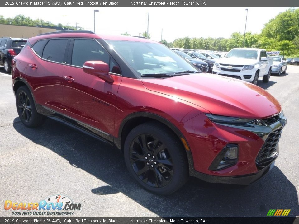 2019 Chevrolet Blazer RS AWD Cajun Red Tintcoat / Jet Black Photo #7