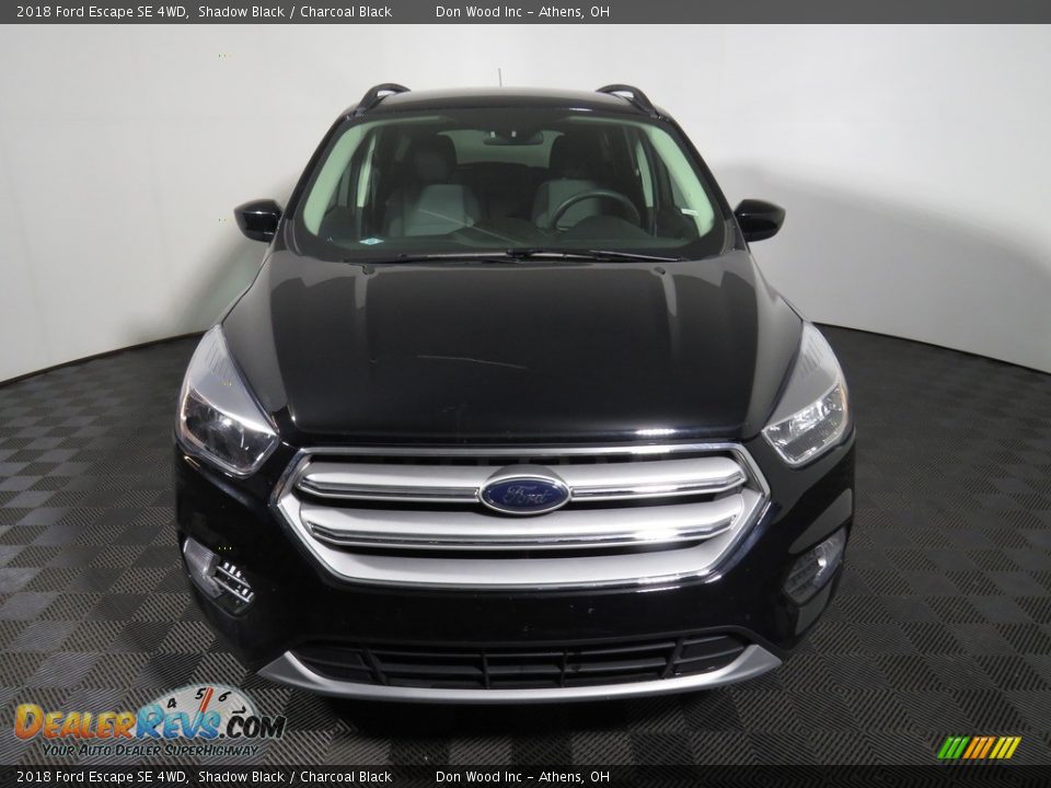 2018 Ford Escape SE 4WD Shadow Black / Charcoal Black Photo #4