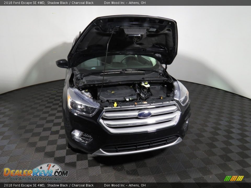 2018 Ford Escape SE 4WD Shadow Black / Charcoal Black Photo #5