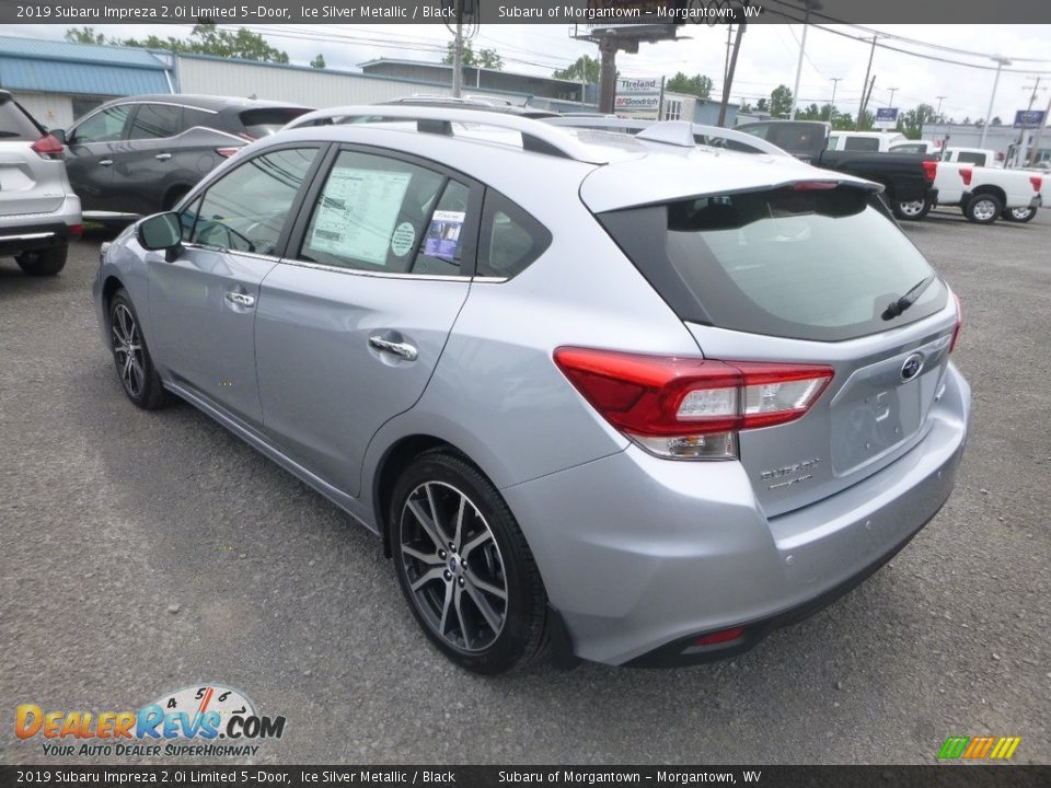 2019 Subaru Impreza 2.0i Limited 5-Door Ice Silver Metallic / Black Photo #6