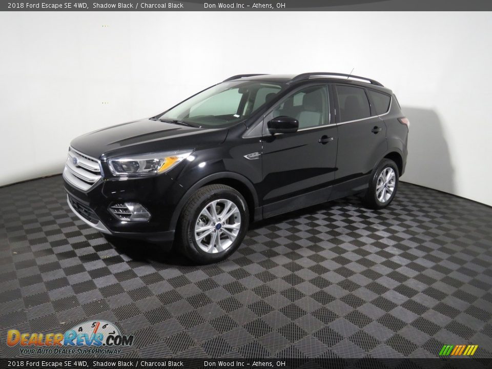 2018 Ford Escape SE 4WD Shadow Black / Charcoal Black Photo #7