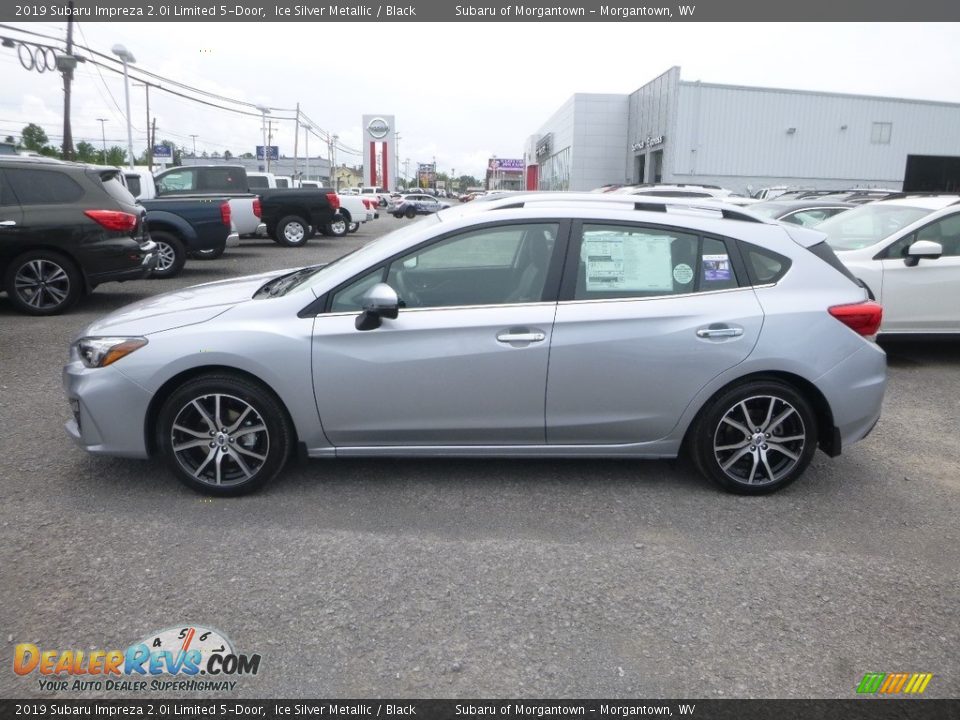2019 Subaru Impreza 2.0i Limited 5-Door Ice Silver Metallic / Black Photo #7