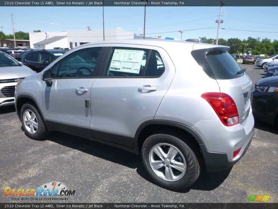 2019 Chevrolet Trax LS AWD Silver Ice Metallic / Jet Black Photo #3