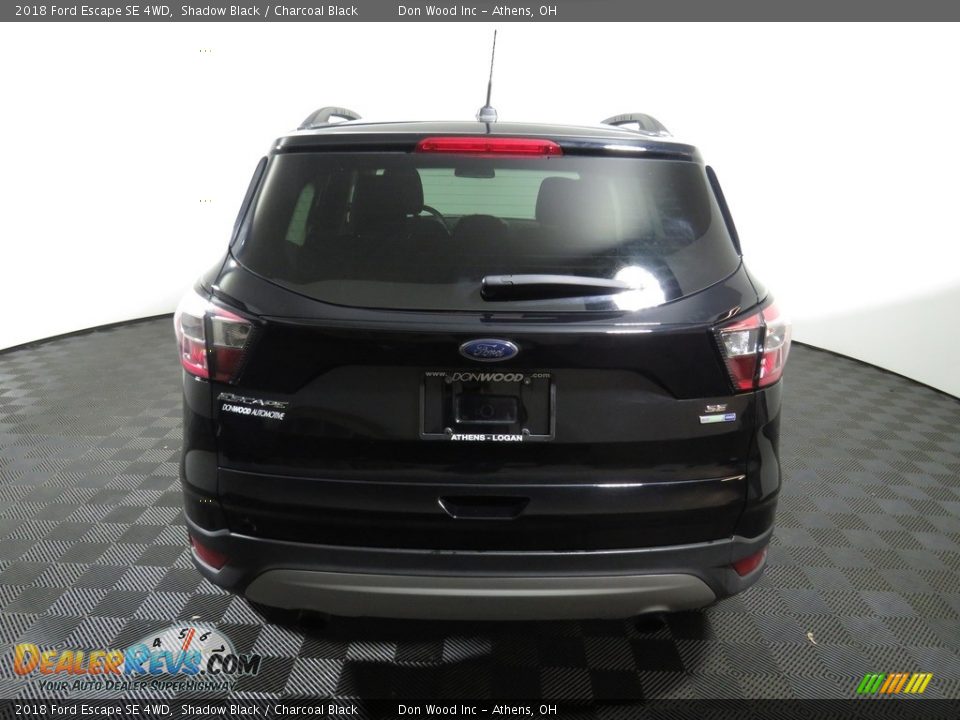 2018 Ford Escape SE 4WD Shadow Black / Charcoal Black Photo #11
