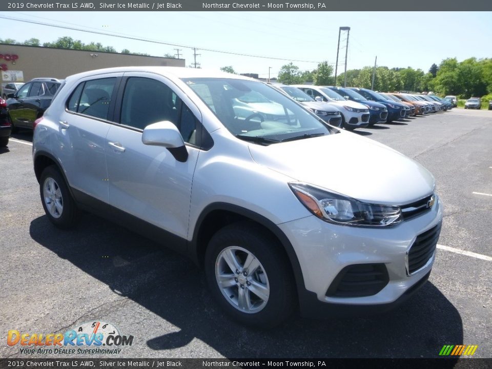 2019 Chevrolet Trax LS AWD Silver Ice Metallic / Jet Black Photo #7