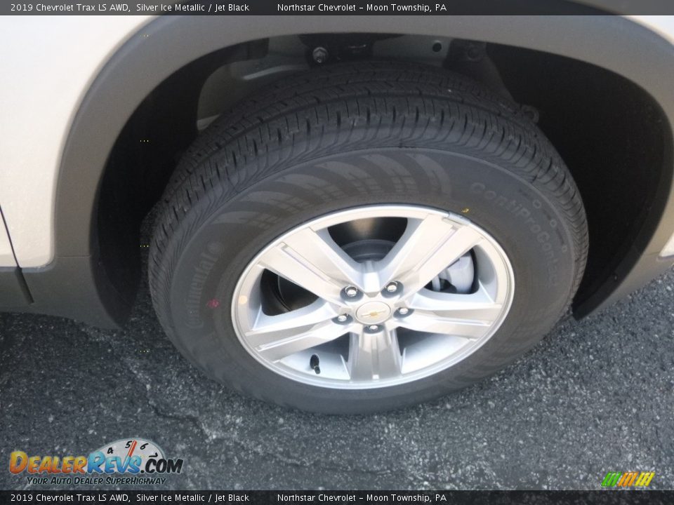 2019 Chevrolet Trax LS AWD Silver Ice Metallic / Jet Black Photo #9