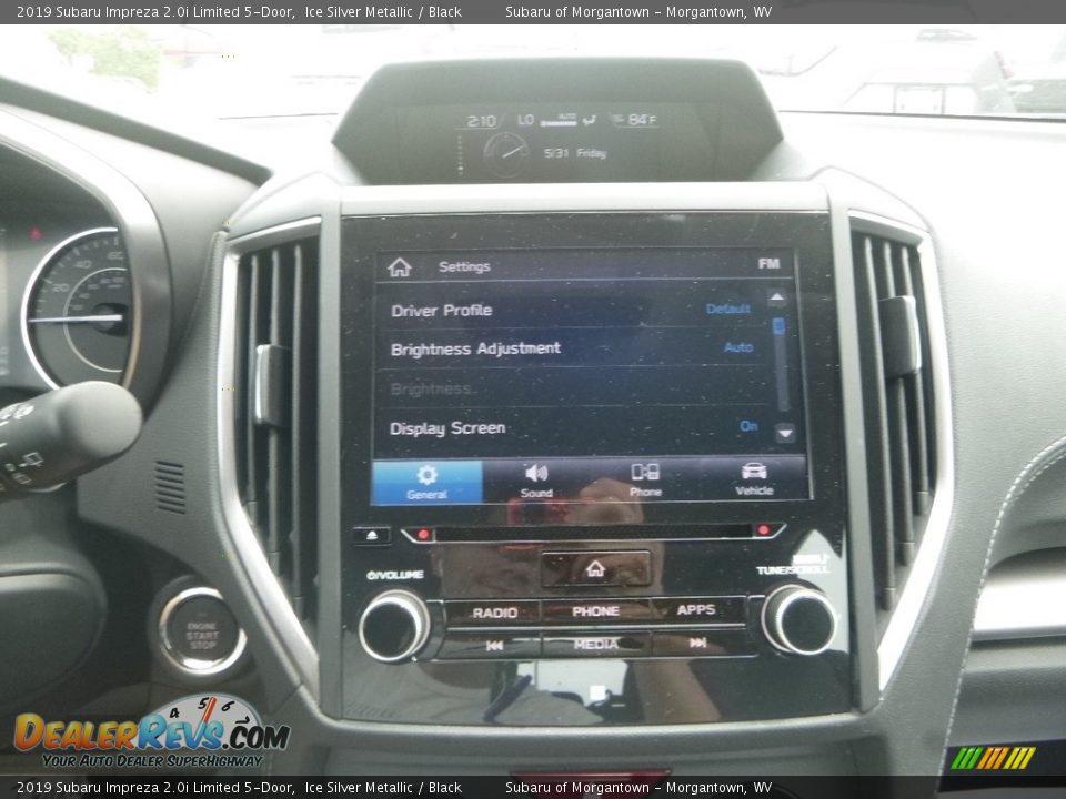 Controls of 2019 Subaru Impreza 2.0i Limited 5-Door Photo #16