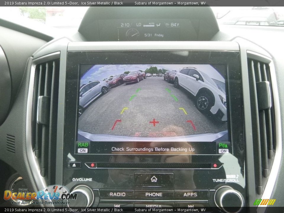 2019 Subaru Impreza 2.0i Limited 5-Door Ice Silver Metallic / Black Photo #17