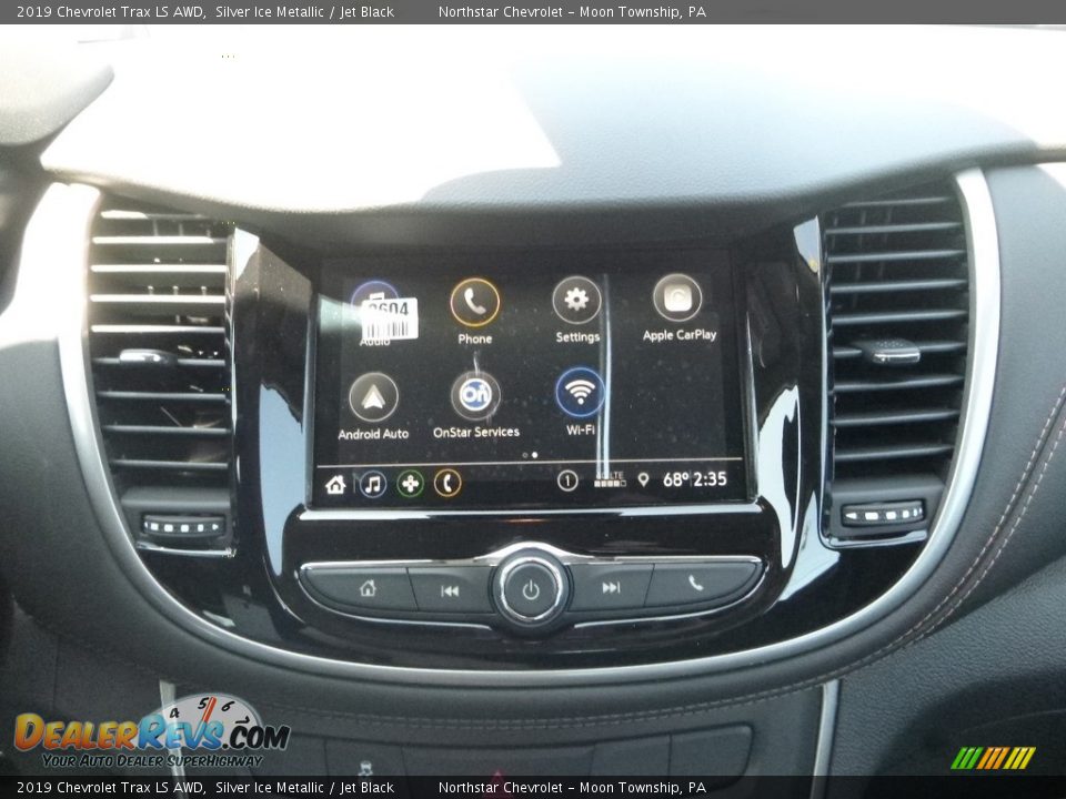 2019 Chevrolet Trax LS AWD Silver Ice Metallic / Jet Black Photo #17