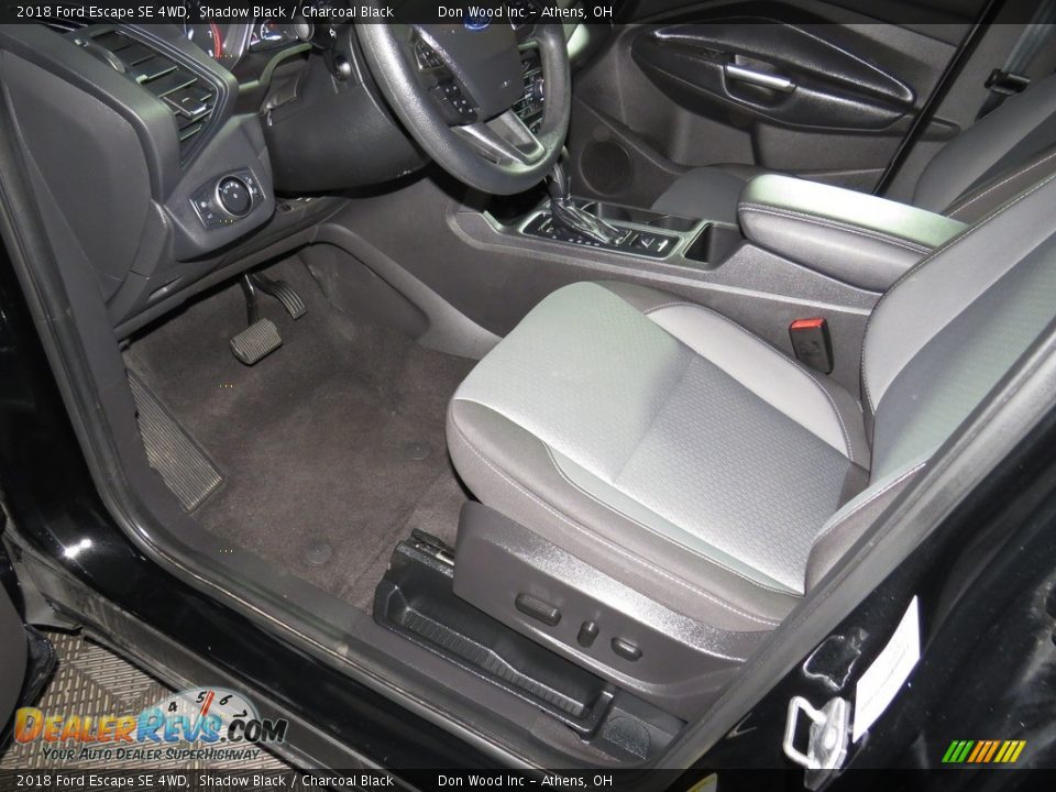 2018 Ford Escape SE 4WD Shadow Black / Charcoal Black Photo #22