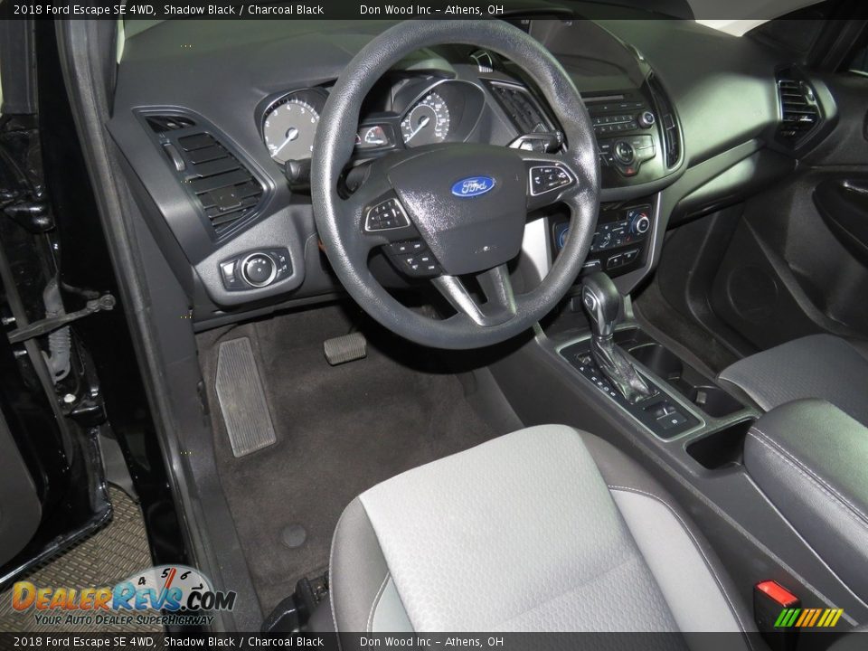 2018 Ford Escape SE 4WD Shadow Black / Charcoal Black Photo #23