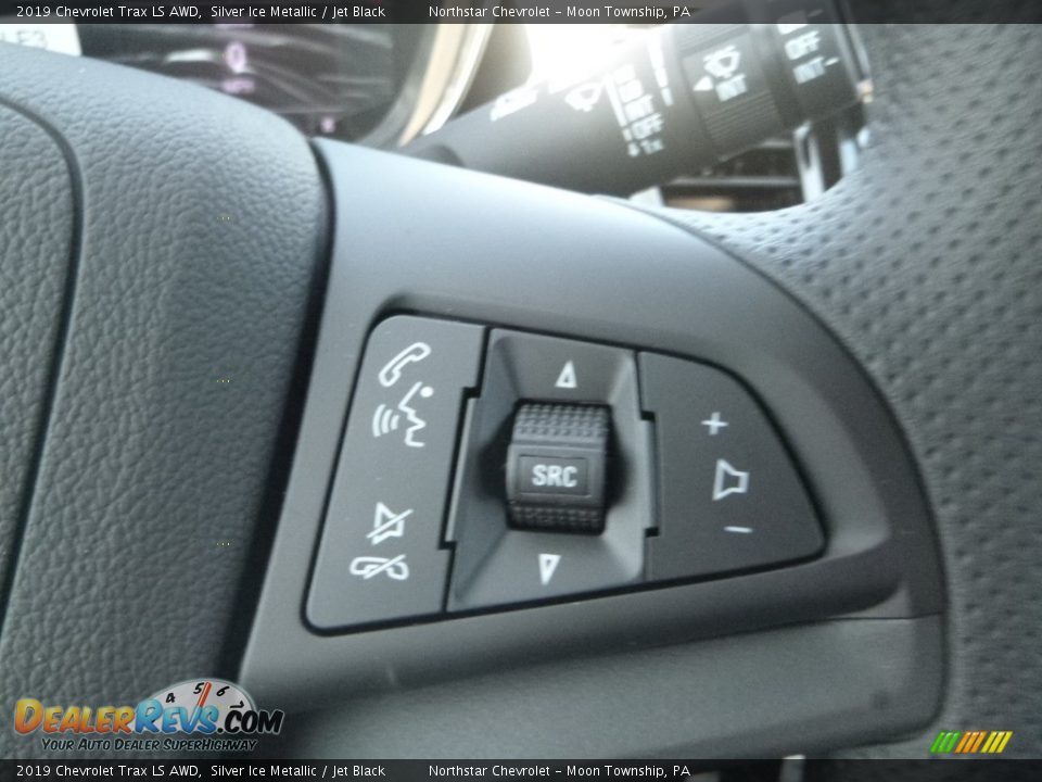 2019 Chevrolet Trax LS AWD Silver Ice Metallic / Jet Black Photo #19
