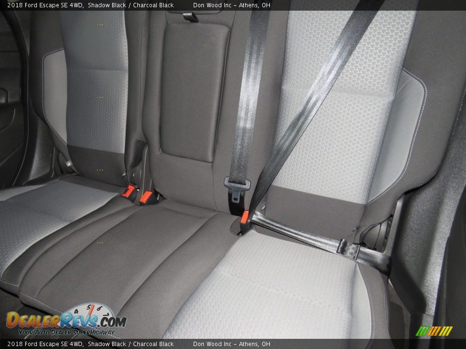 2018 Ford Escape SE 4WD Shadow Black / Charcoal Black Photo #24