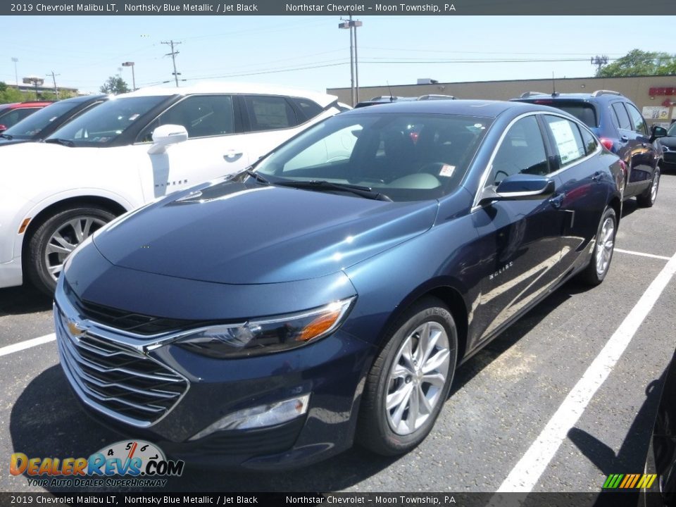 2019 Chevrolet Malibu LT Northsky Blue Metallic / Jet Black Photo #1