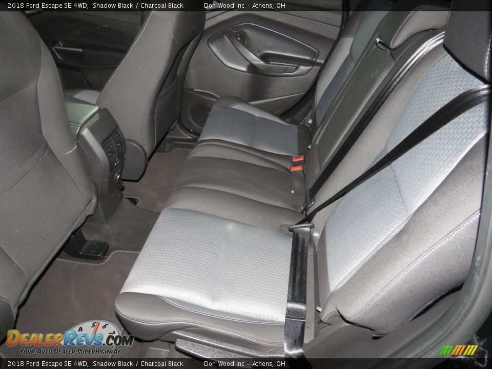 2018 Ford Escape SE 4WD Shadow Black / Charcoal Black Photo #26