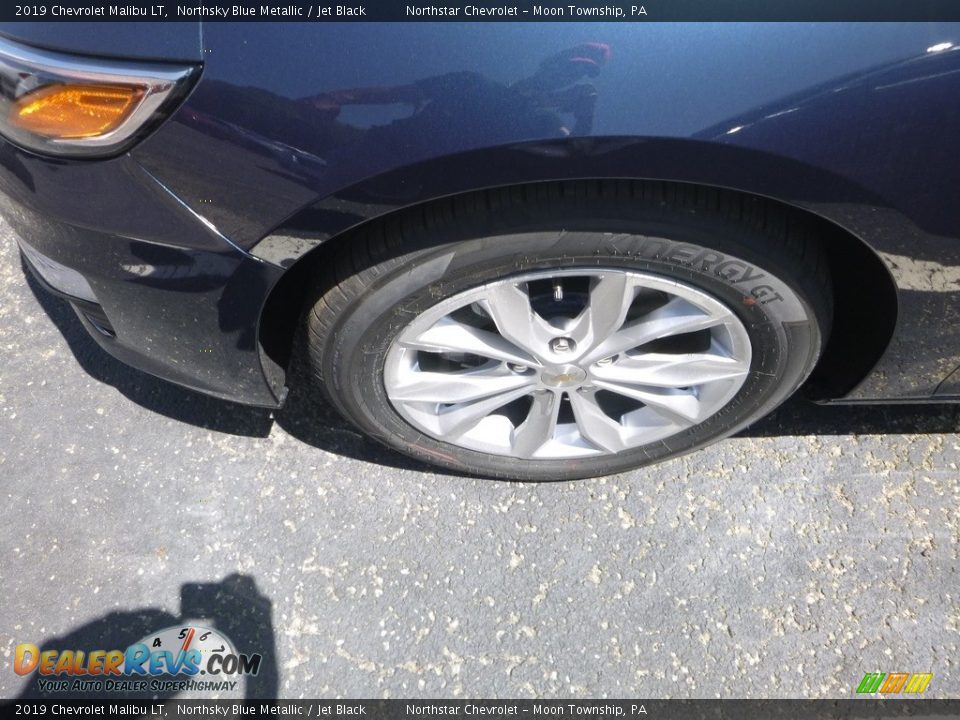 2019 Chevrolet Malibu LT Northsky Blue Metallic / Jet Black Photo #2