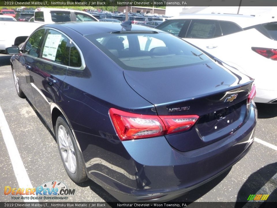 2019 Chevrolet Malibu LT Northsky Blue Metallic / Jet Black Photo #3