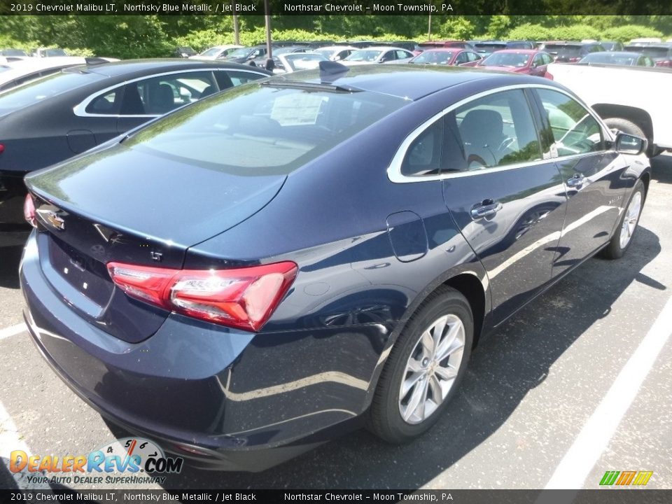 2019 Chevrolet Malibu LT Northsky Blue Metallic / Jet Black Photo #4