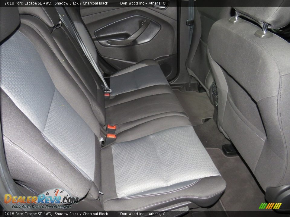 2018 Ford Escape SE 4WD Shadow Black / Charcoal Black Photo #29