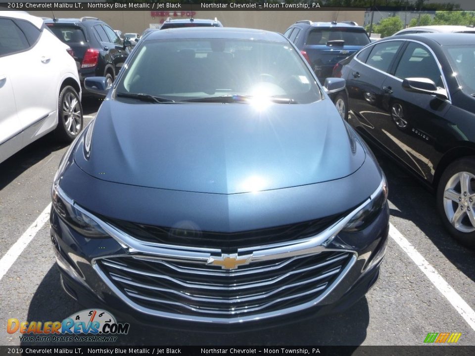 2019 Chevrolet Malibu LT Northsky Blue Metallic / Jet Black Photo #8
