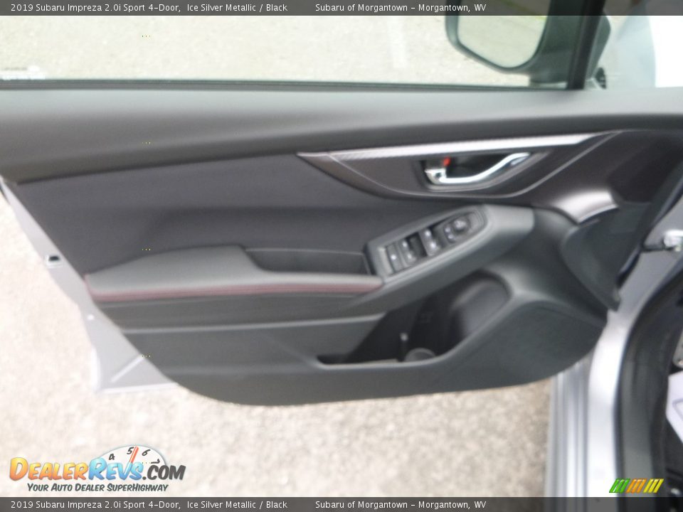 2019 Subaru Impreza 2.0i Sport 4-Door Ice Silver Metallic / Black Photo #14