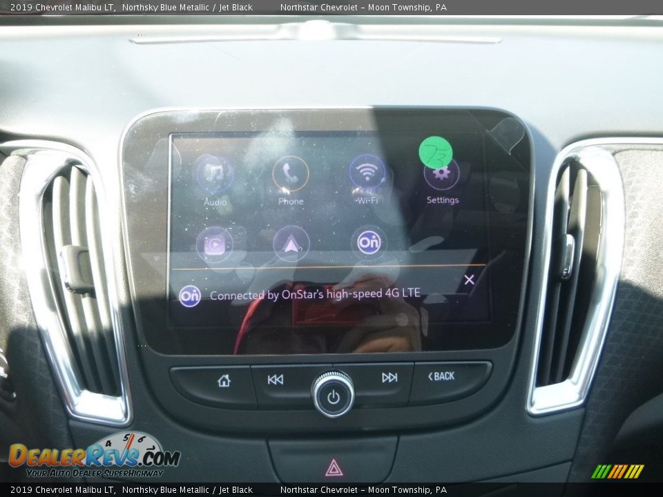 2019 Chevrolet Malibu LT Northsky Blue Metallic / Jet Black Photo #15