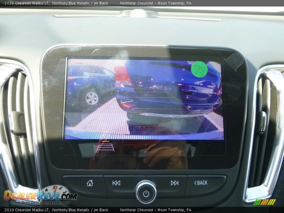 2019 Chevrolet Malibu LT Northsky Blue Metallic / Jet Black Photo #16