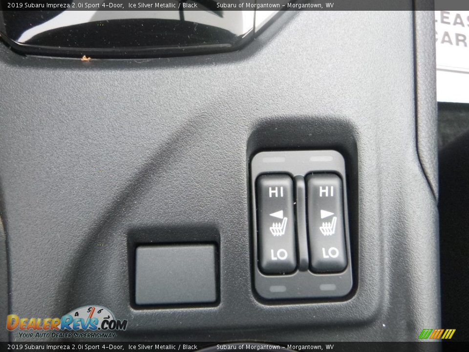 2019 Subaru Impreza 2.0i Sport 4-Door Ice Silver Metallic / Black Photo #20