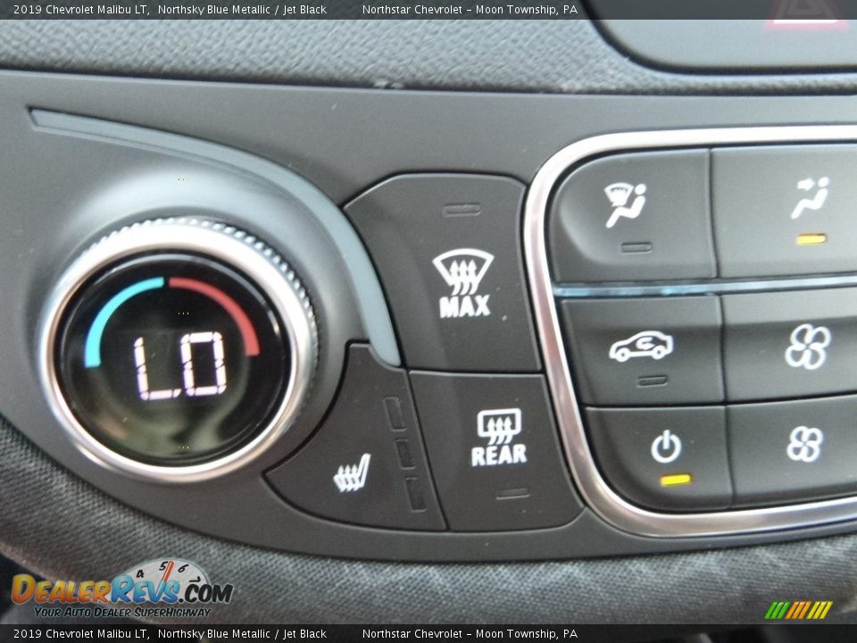 2019 Chevrolet Malibu LT Northsky Blue Metallic / Jet Black Photo #17