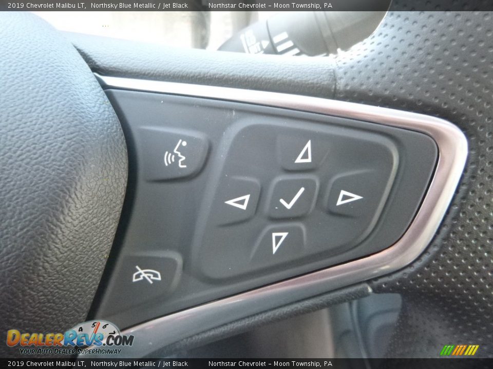 2019 Chevrolet Malibu LT Northsky Blue Metallic / Jet Black Photo #19