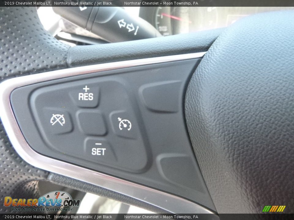 2019 Chevrolet Malibu LT Northsky Blue Metallic / Jet Black Photo #20