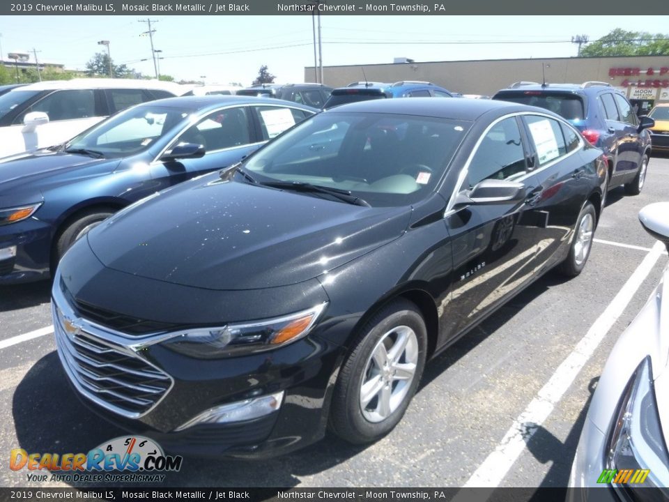 2019 Chevrolet Malibu LS Mosaic Black Metallic / Jet Black Photo #1