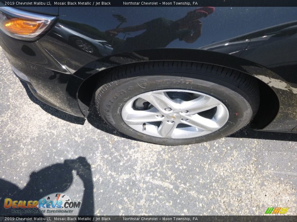 2019 Chevrolet Malibu LS Mosaic Black Metallic / Jet Black Photo #2