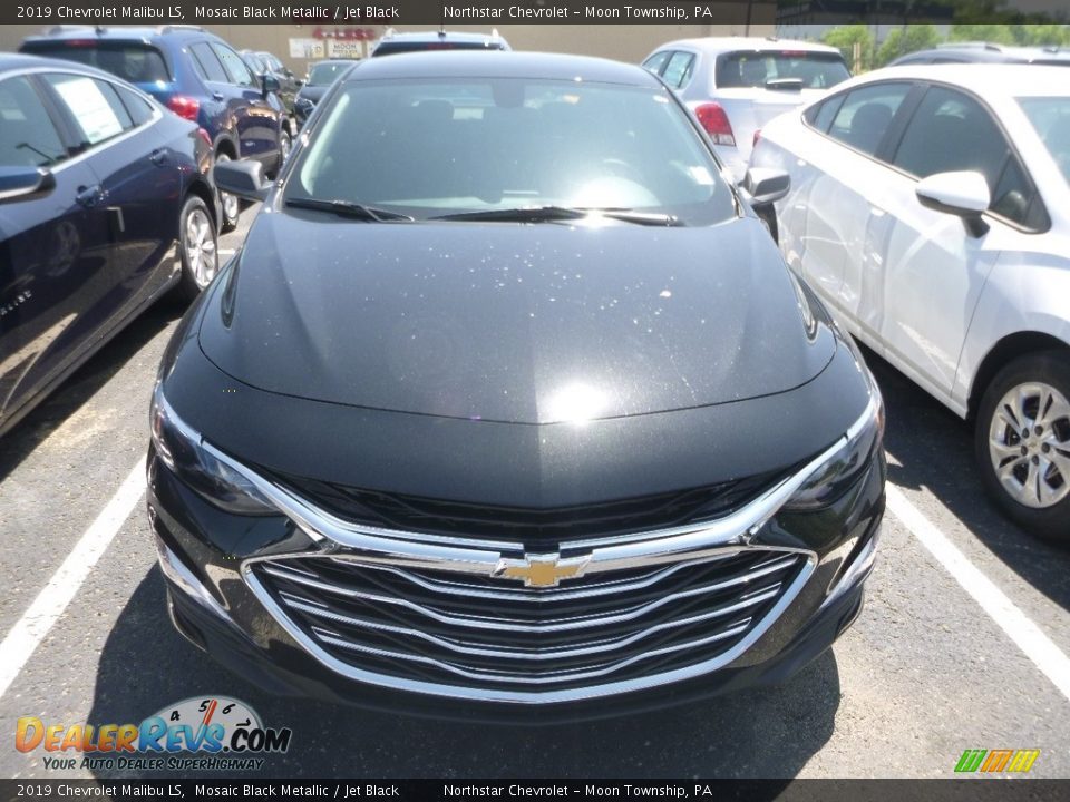 2019 Chevrolet Malibu LS Mosaic Black Metallic / Jet Black Photo #8