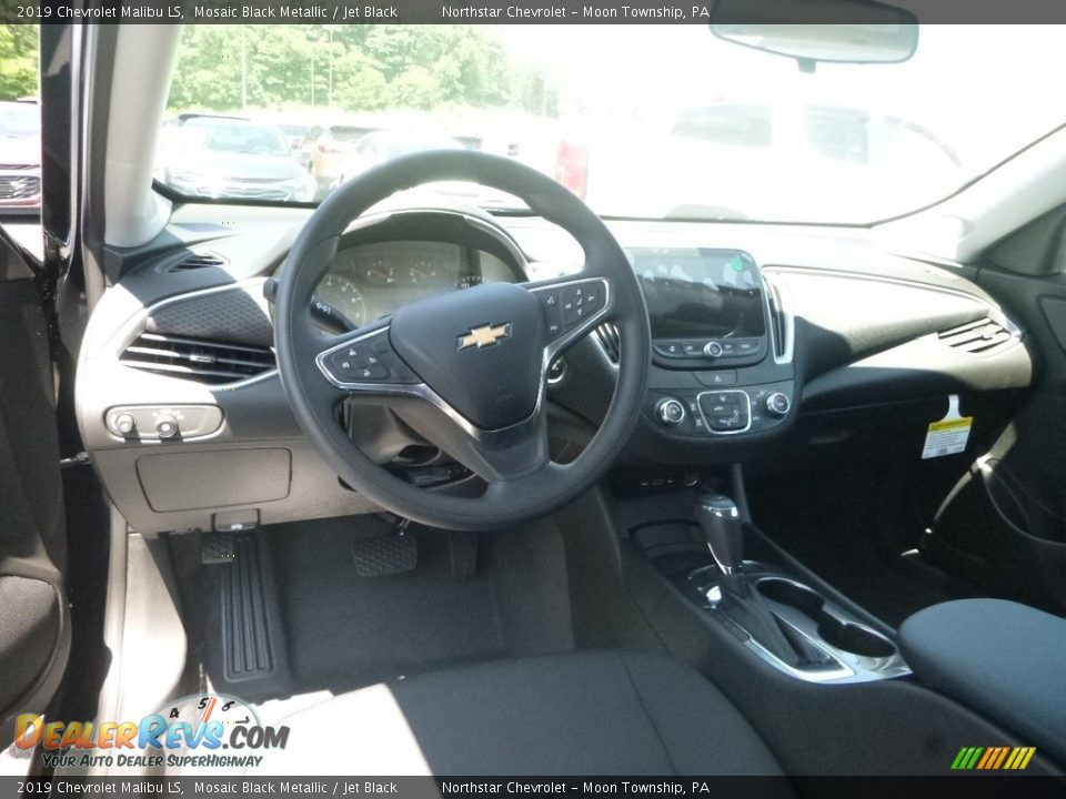 2019 Chevrolet Malibu LS Mosaic Black Metallic / Jet Black Photo #11