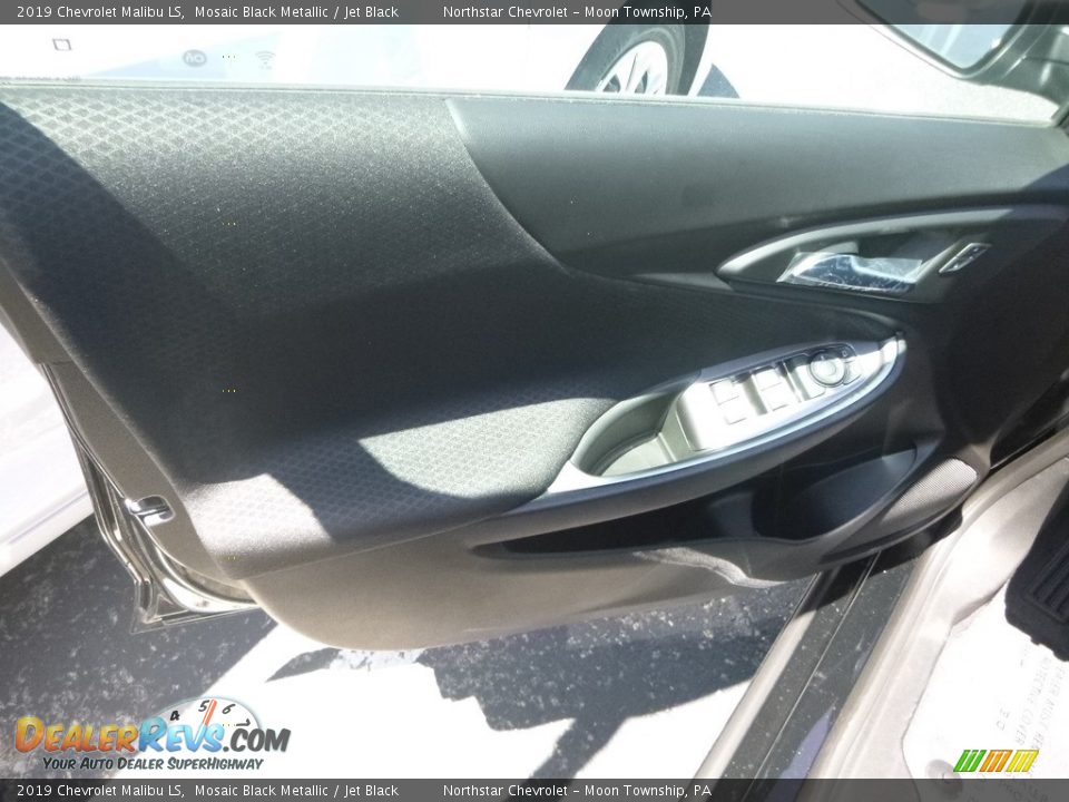 2019 Chevrolet Malibu LS Mosaic Black Metallic / Jet Black Photo #12
