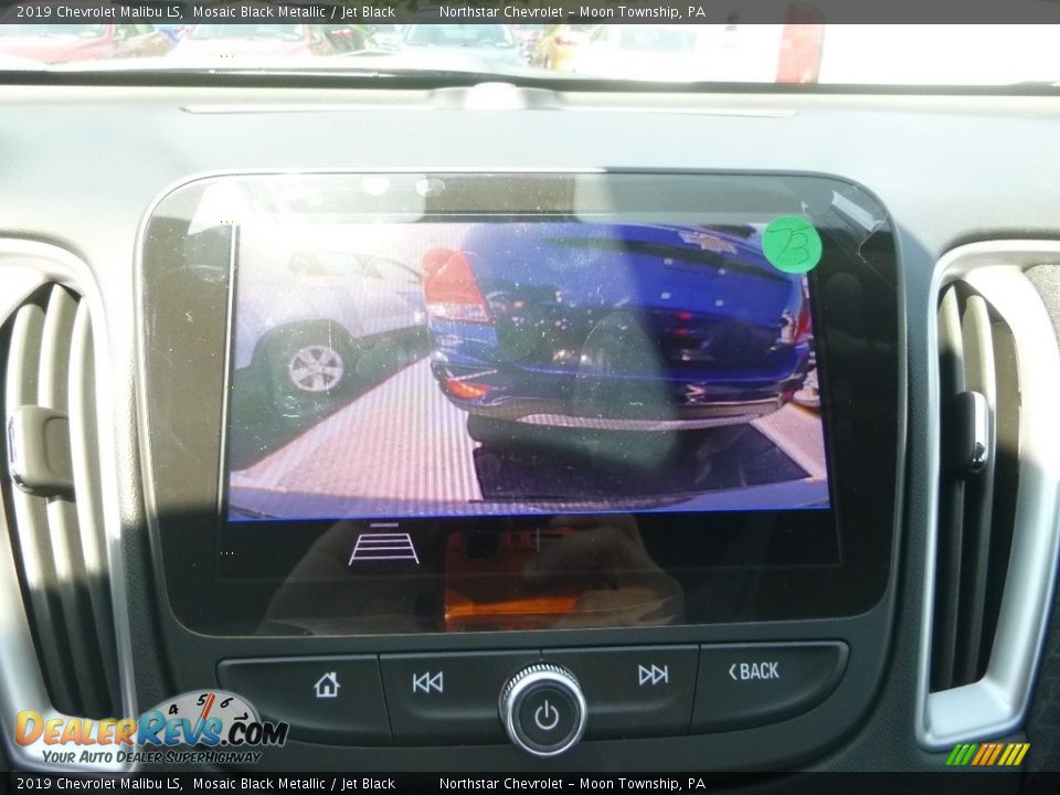 2019 Chevrolet Malibu LS Mosaic Black Metallic / Jet Black Photo #17