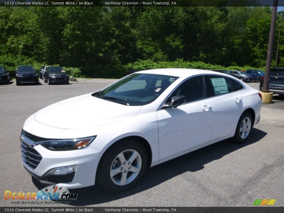 2019 Chevrolet Malibu LS Summit White / Jet Black Photo #1