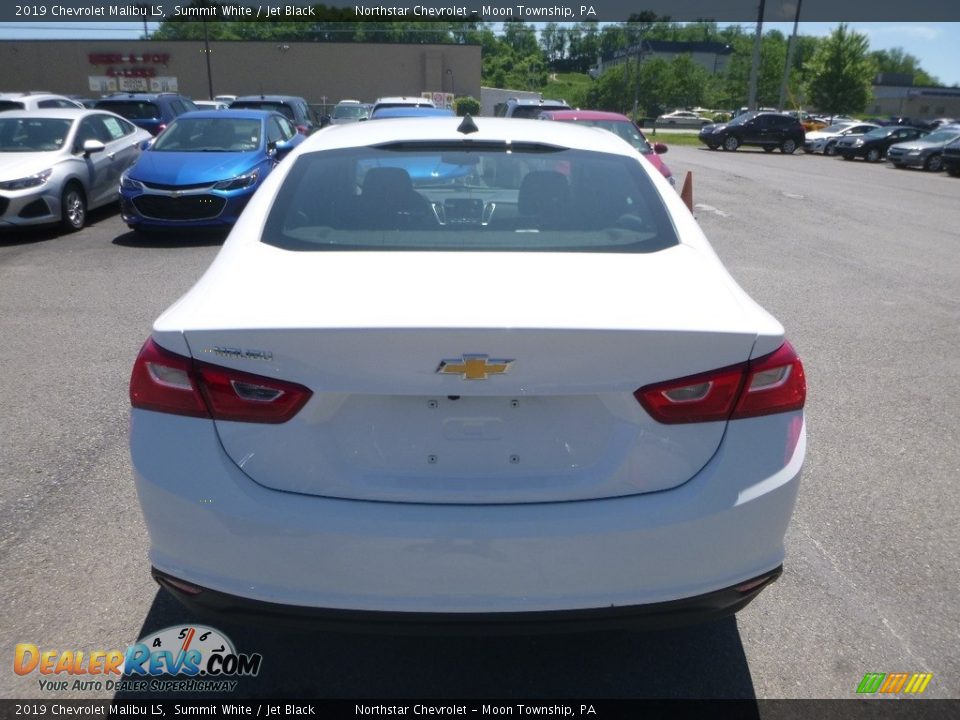 2019 Chevrolet Malibu LS Summit White / Jet Black Photo #4