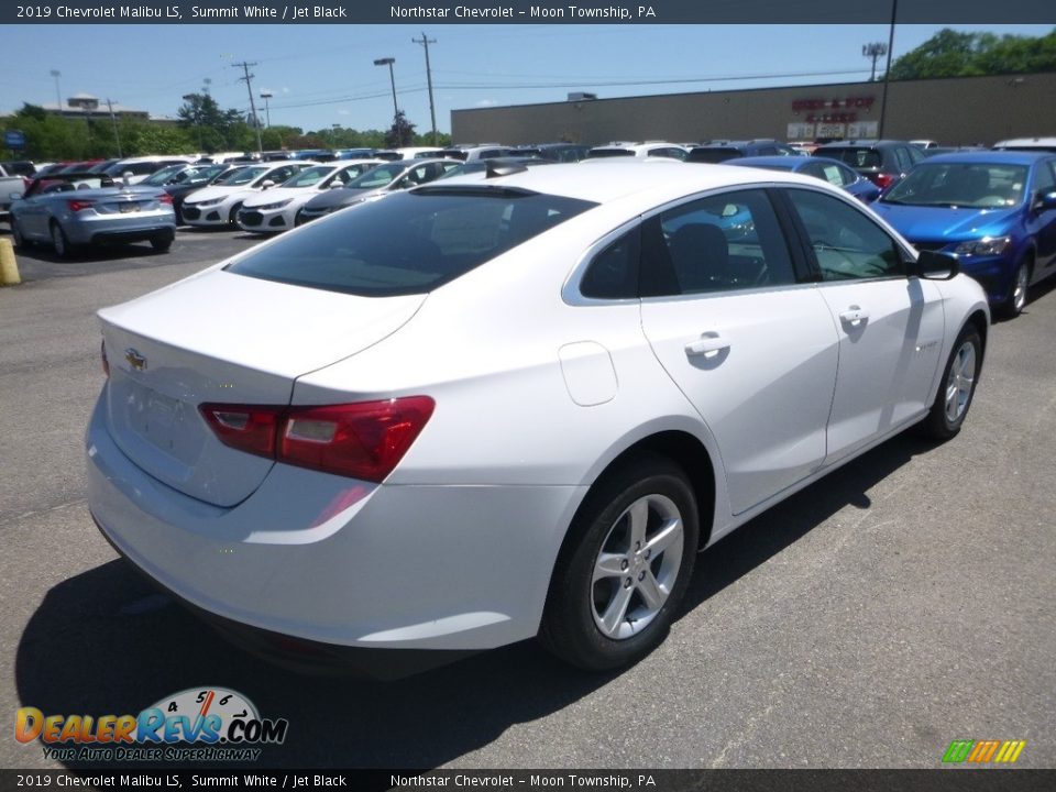 2019 Chevrolet Malibu LS Summit White / Jet Black Photo #5