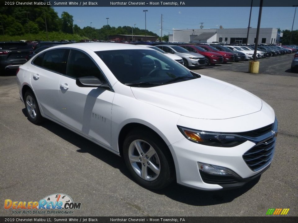 2019 Chevrolet Malibu LS Summit White / Jet Black Photo #7