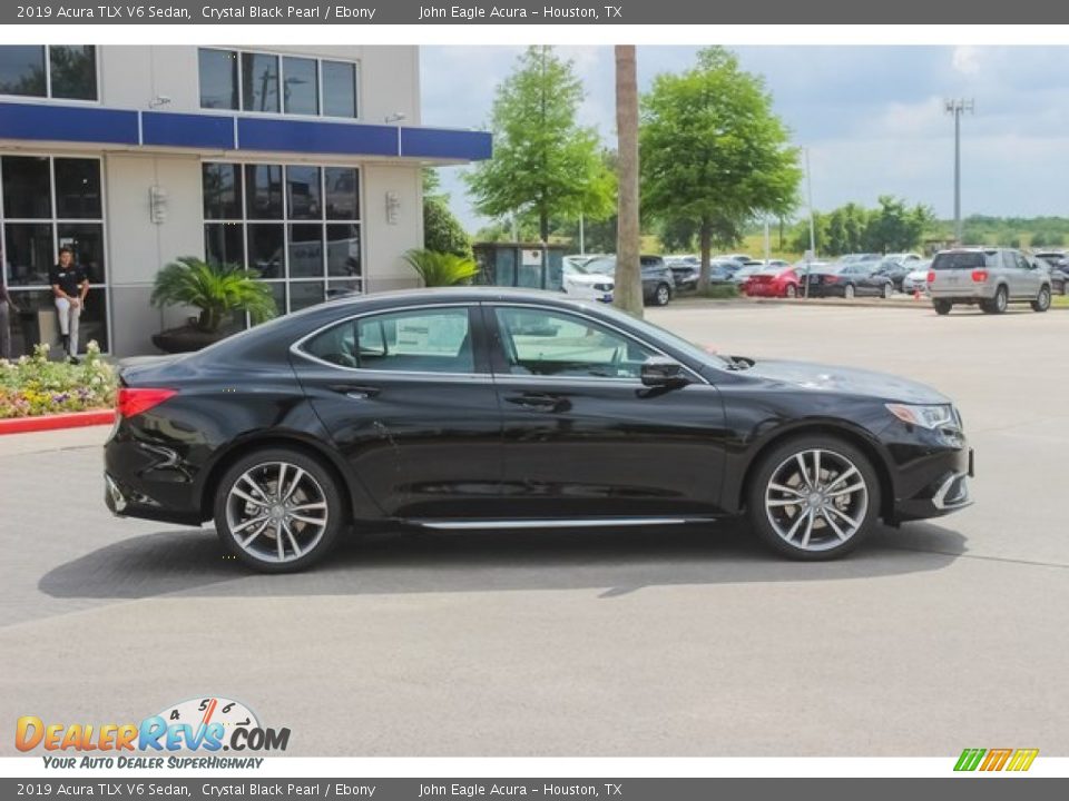 2019 Acura TLX V6 Sedan Crystal Black Pearl / Ebony Photo #8