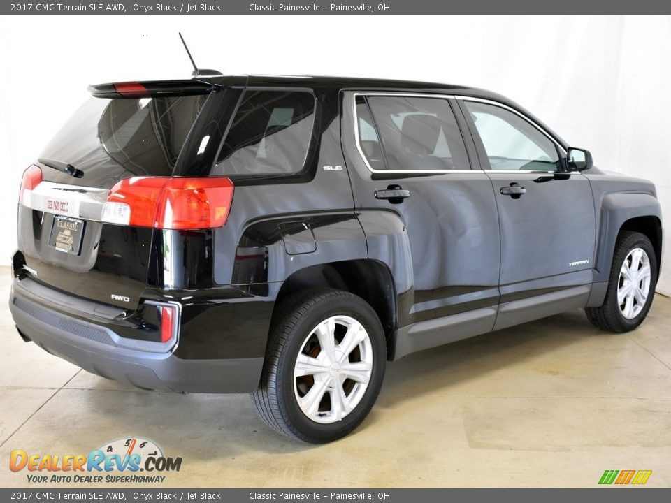 2017 GMC Terrain SLE AWD Onyx Black / Jet Black Photo #2